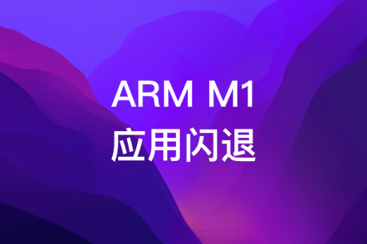 Apple ARM M1/M2 应用闪退的解决方法