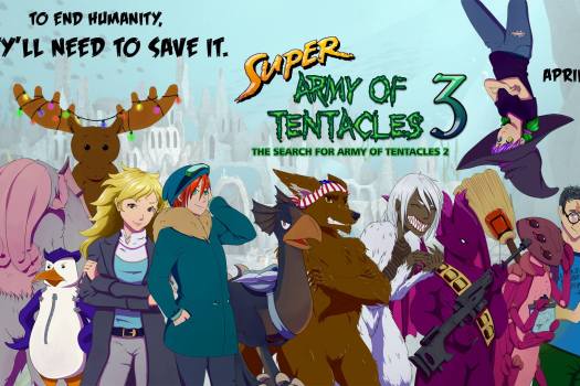 超军队之触3：寻找触手军团2 Super Army of Tentacles 3: The Search for Army of Tentacles 2 for Mac v2.24.2021 英文原生版