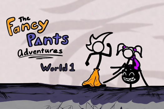 花式裤子冒险：世界1 The Fancy Pants Adventure: World 1 Remaster for Mac v1.0 英文原生版