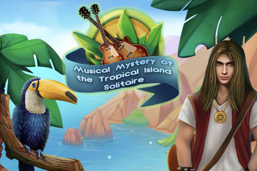 热带岛屿纸牌的音乐之谜 Musical Mystery of the Tropical Island Solitaire for Mac v1.0 英文原生版