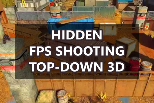 隐藏FPS射击俯视3D Hidden FPS Shooting Top-Down 3D for Mac v1 中文原生版
