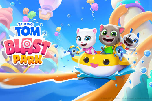 汤姆猫乐园闯关 Talking Tom Blast Park for Mac v2.3.0 中文原生版