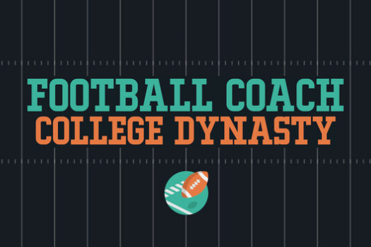 橄榄球教练：大学时代 Football Coach: College Dynasty for Mac v1.6.5 英文原生版